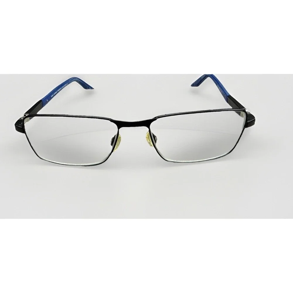 GREG NORMAN Authentic Golf COLLECTION FramesOnly Eyeglasses Blue Metal GN268